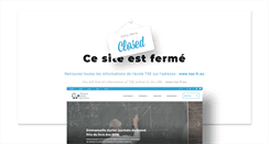 Desktop Screenshot of ecole.tse-fr.eu