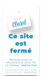 Mobile Screenshot of ecole.tse-fr.eu